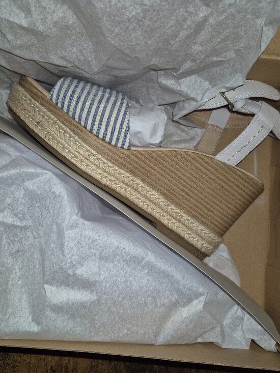 NWB SPERRY Espadrille Wedge Sandals sz 8.5 - Picture 8 of 8